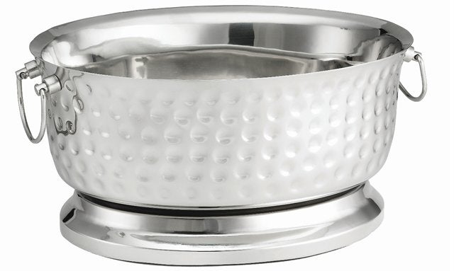 Tub, Beverage, 18 x 15 x 8.75 Inch, Oval, Stainless Steel 1 - 1 EACH 277008