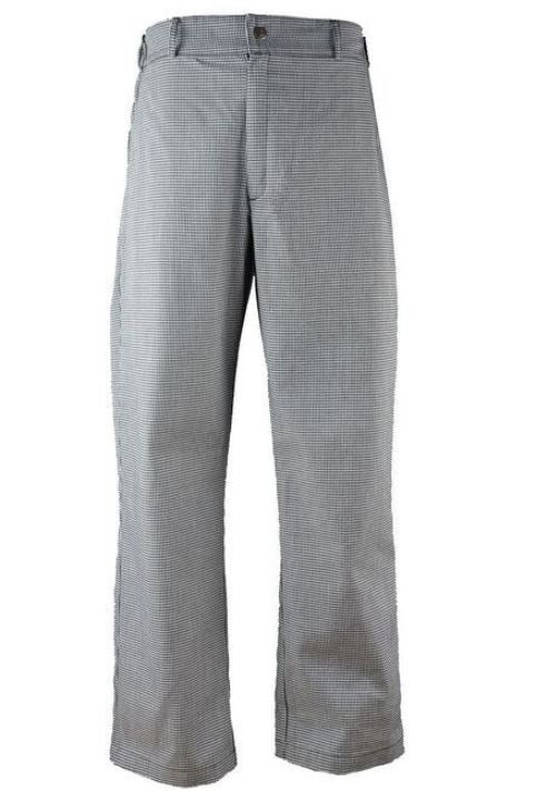 Trousers, Chef, Houndstooth, 3X, Poly/Cotton Blend 1 - 1 EACH 502923