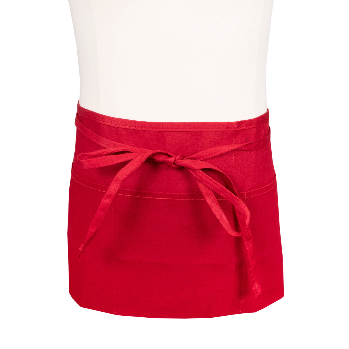 Apron, Waist, Front of the House, Red, One Size, Poly/Cotton Blend 1 - 1 EACH 505680