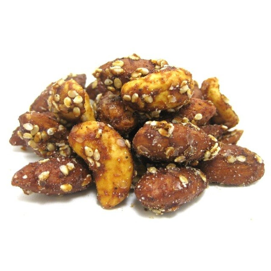 Almonds & Cashews, Whole, Sesame Teriyaki 1 - 8 OUNCE 594584