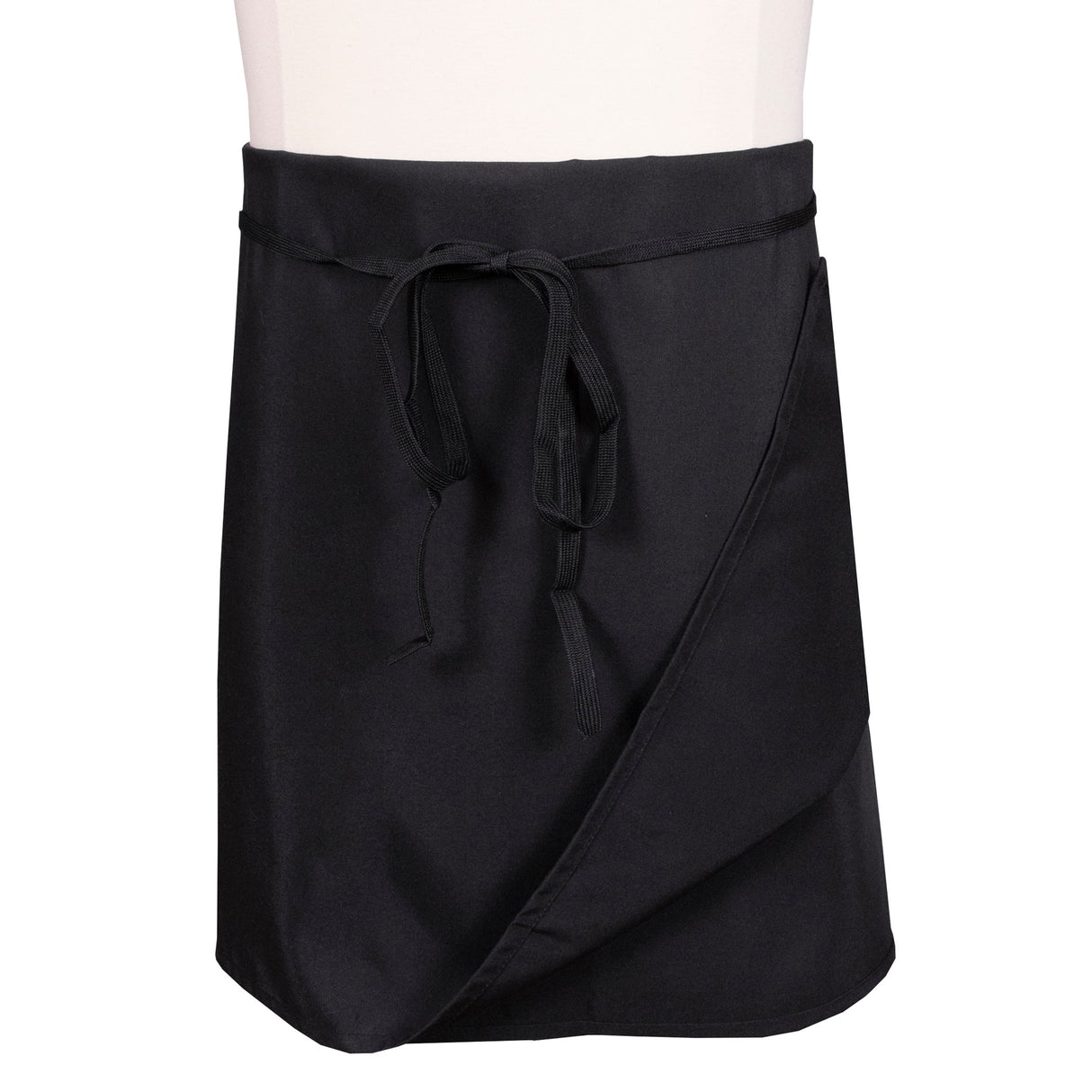 Apron, Waist, Four-Way, Black, One Size, Poly/Cotton Blend 1 - 1 EACH 506725