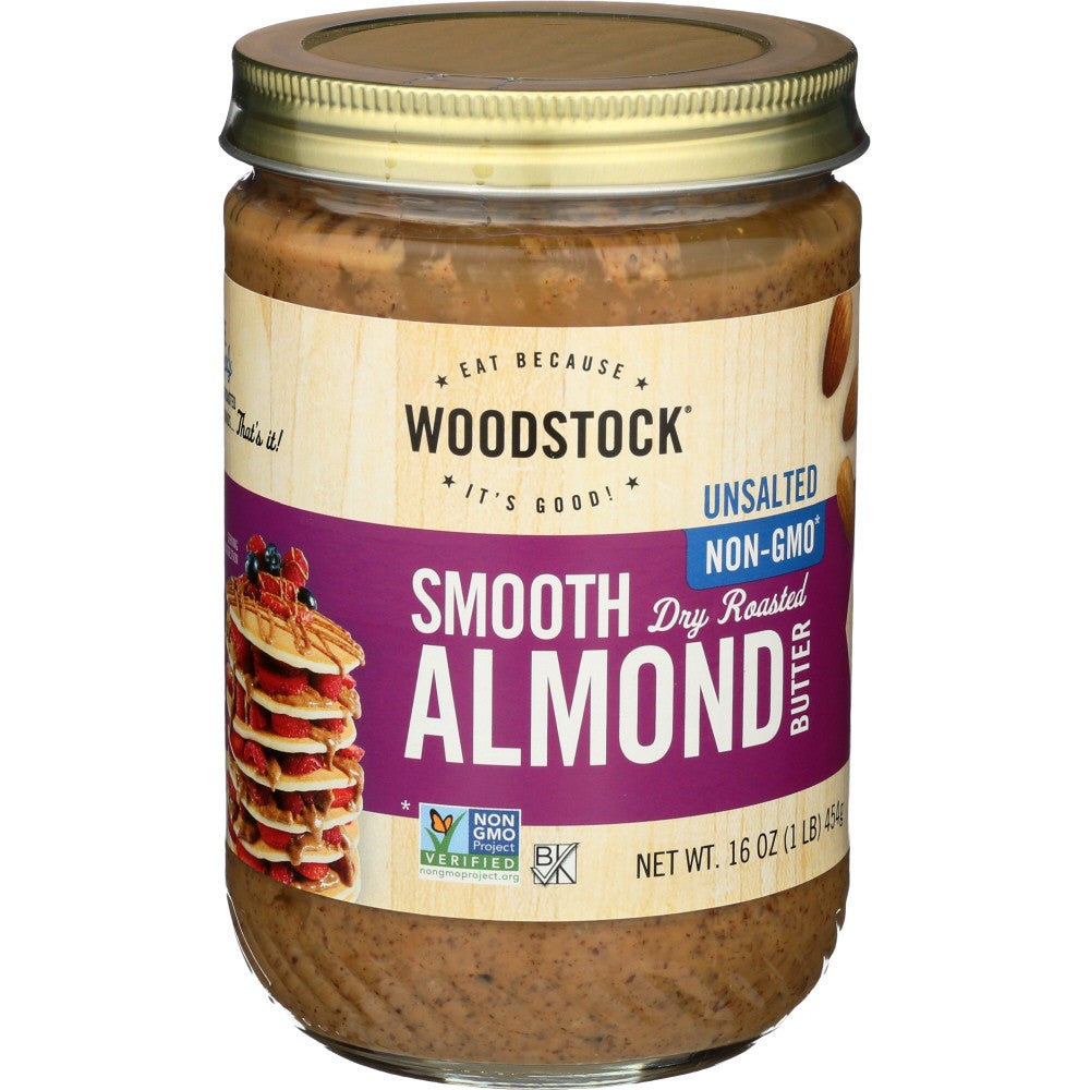 Unsalted, Almond Butter, Smooth 12 - 16 OUNCE 103884