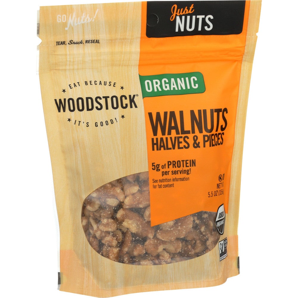 Walnuts, Halves & Pieces 8 - 5.5 OUNCE 102625