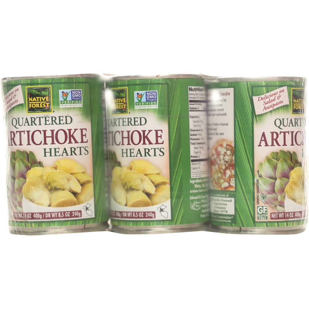 Artichoke Hearts, Quartered 6 - 14 OUNCE 111917