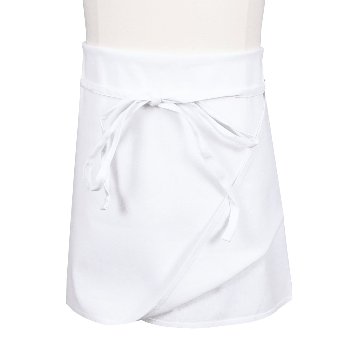 Apron, Waist, Four-Way, White, One Size, Poly/Cotton Blend 1 - 1 EACH 505580