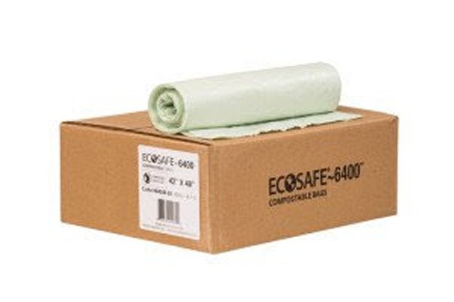 Bags, Compostable, 0.6 Mils, 16 x 17 Inches 24 - 30 COUNT 672895