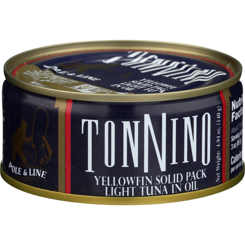 Tuna Fillets, Yellowfin, Solid in Olive Oil 12 - 4.94 OUNCE 281258