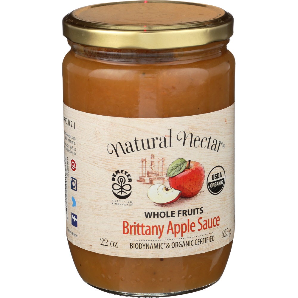 Apple Sauce, Biodynamic 6 - 22 OUNCE 226115