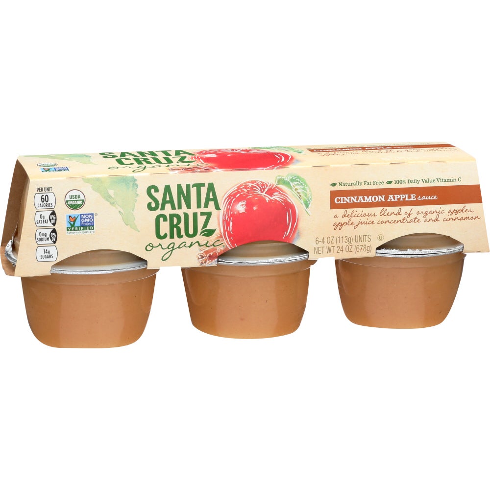 Applesauce, Cinnamon, Cups, 4 Ounce 12 - 6 COUNT 208519