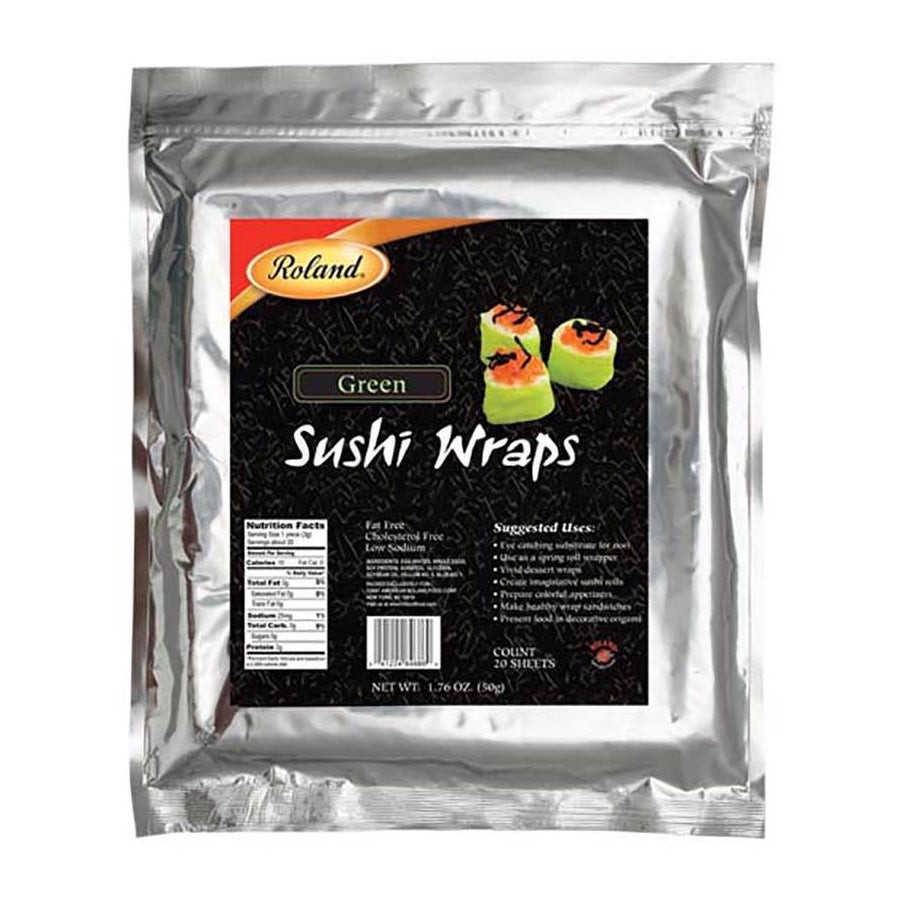 Wraps, Green, for Sushi 6 - 1.76 OUNCE 877073