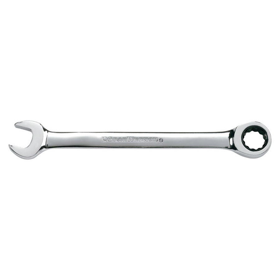 Wrench, Ratcheting Combination, 8 Milllimeter, Chrome Vanadium Steel 1 - 1 EACH 702297