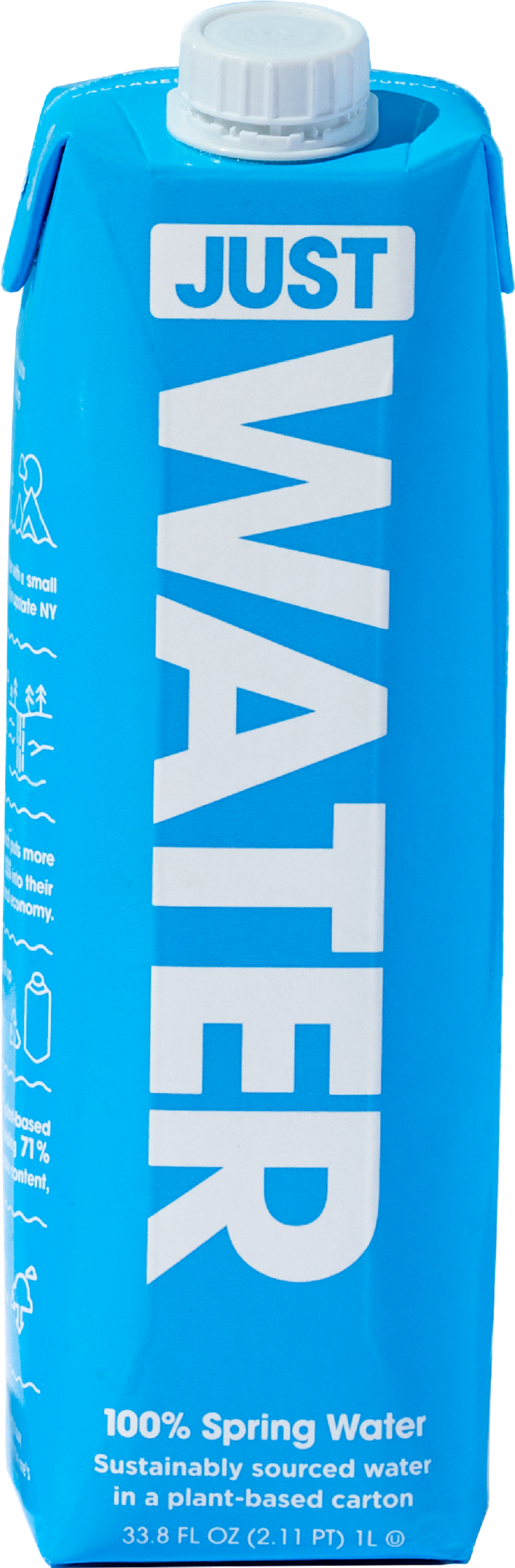 Water, Spring, Natural Alkaline 12 - 33.8 FLUID