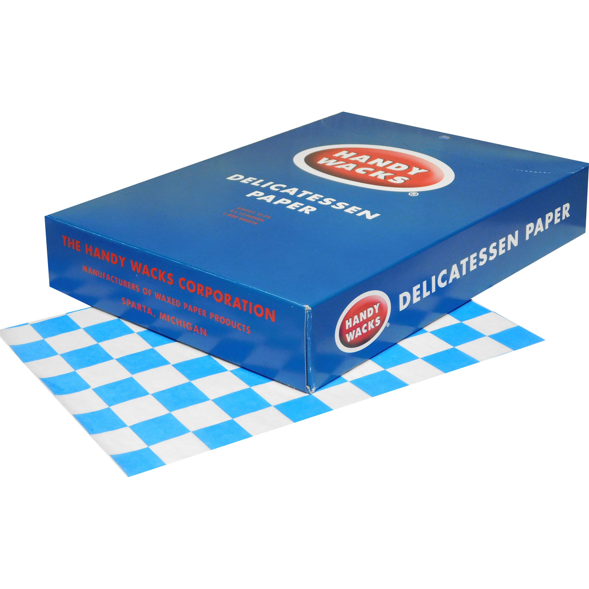 Wraps, Deli, 9 x 12 Inch, Blue 6 - 1000 COUNT 753826