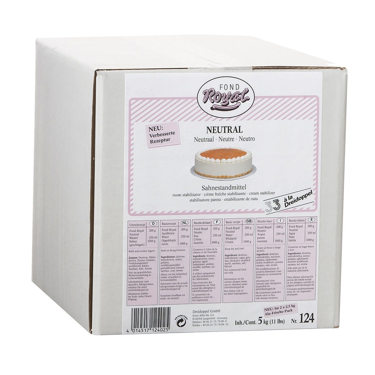 Whipped Topping Mix, Neutral, Shelf-Stable 2 - 5.5 POUND