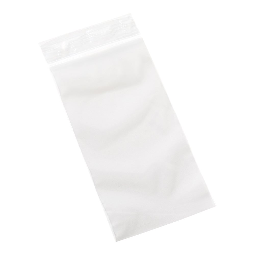 Bags, Reclosable, Bag Tek 3 x 6 Inch, Plastic, Clear, Zip Seal 1 - 100 COUNT 831674