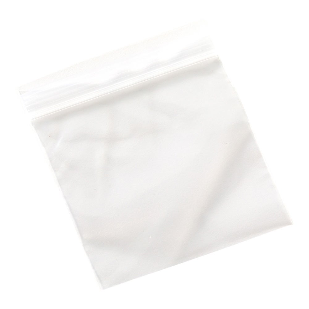 Bags, Reclosable, Bag Tek 3 x 3 Inch, Plastic, Clear, Zip Seal, 3 Linear Inch 1 - 100 COUNT 831672