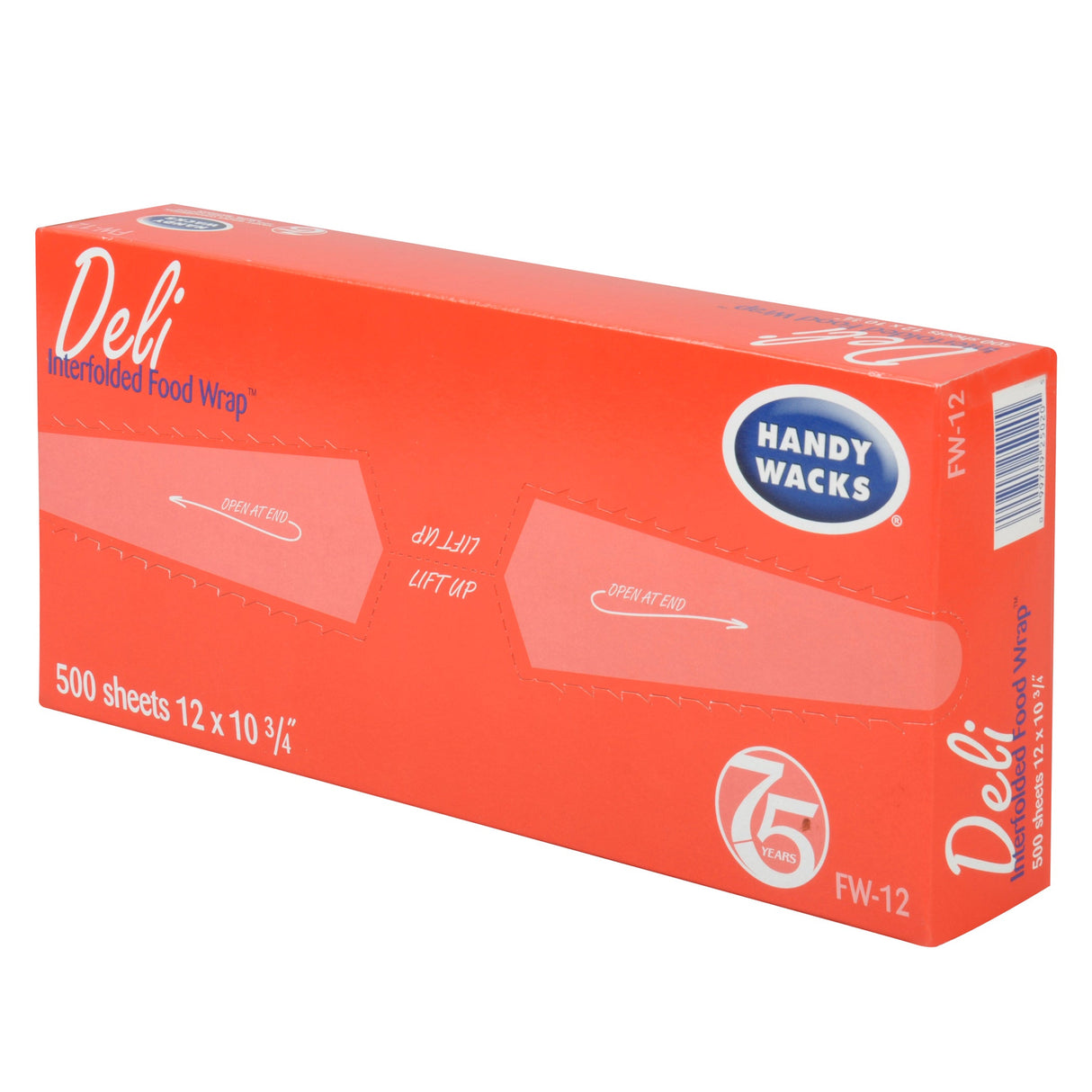 Wraps, Deli, 10 x 10.75 Inch, Newsprint Design 12 - 500 COUNT 968850