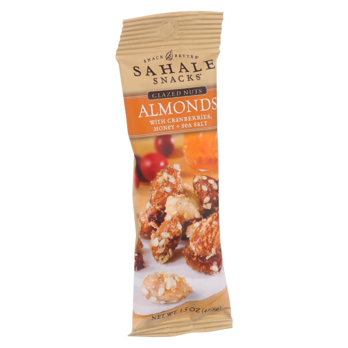 Almonds, Honey & Sea Salt Glazed, with Cranberries, Single-Serve 9 - 1.5 OUNCE 875908