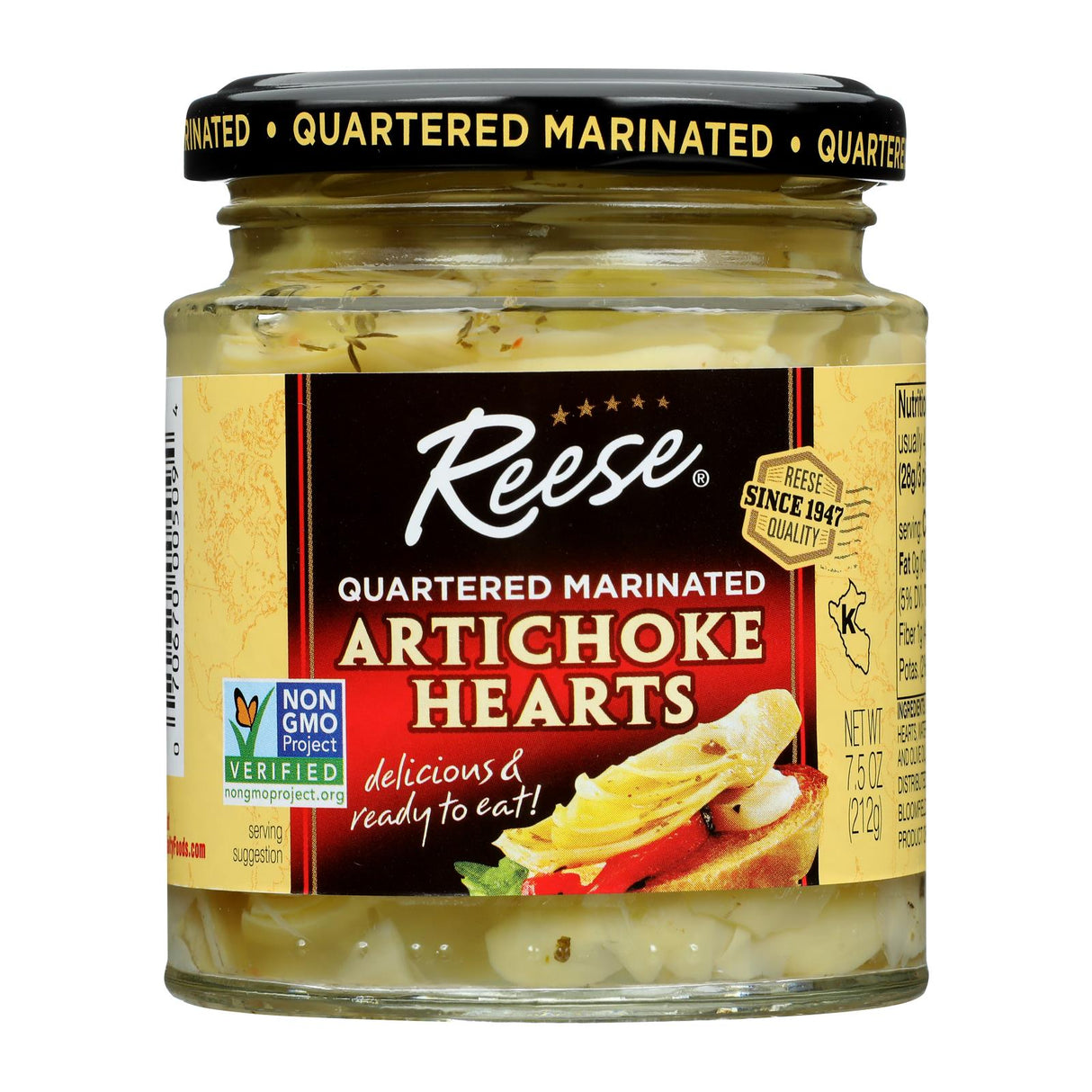 Artichoke Hearts, Quartered, Marinated 12 - 7.5 OUNCE 875663