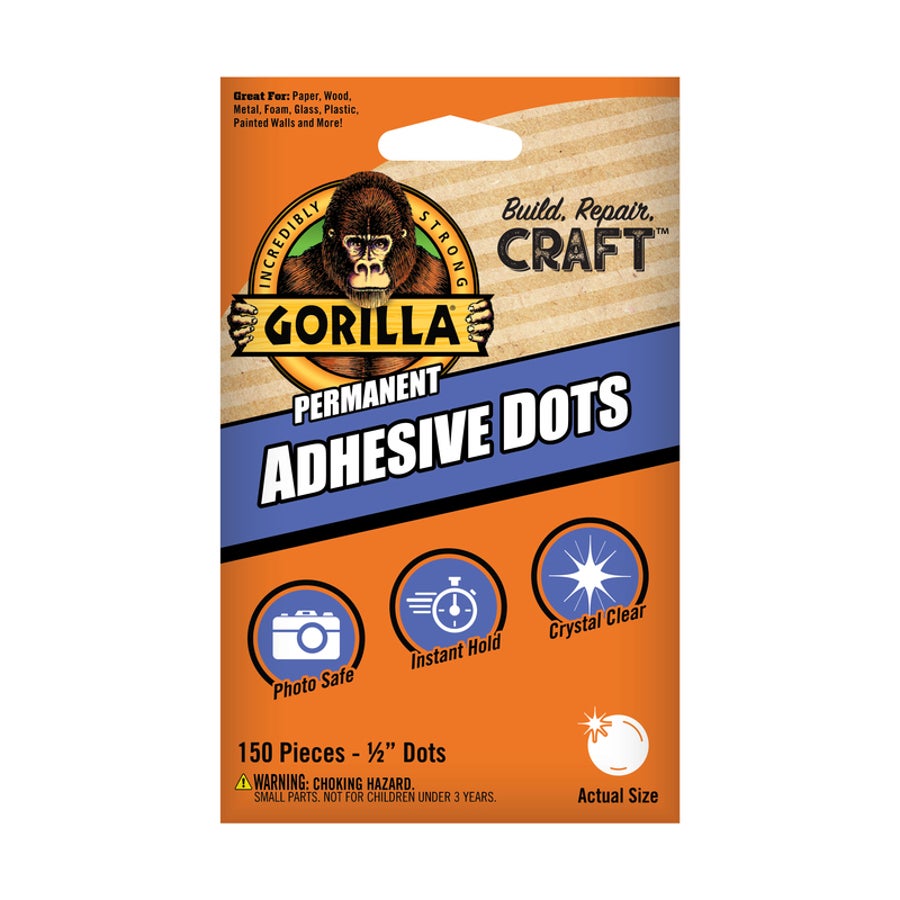 Adhesive Dots, High Strength 1 - 50 COUNT