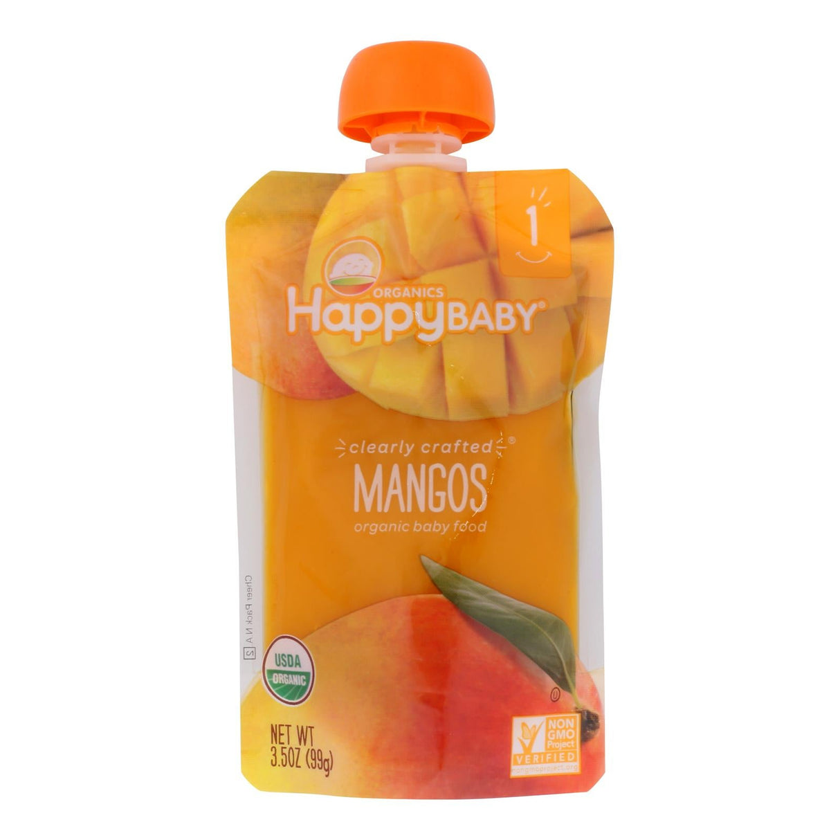 Baby Food, Mango, Pouch, Stage 1 16 - 3.5 OUNCE 894157