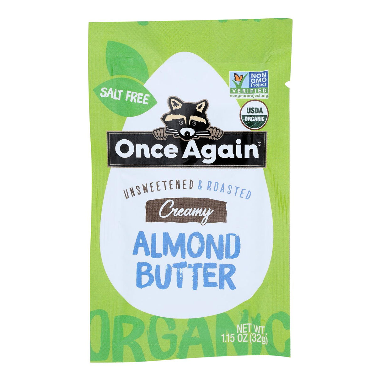 Almond Butter, Creamy, Single-Serve Packet 10 - 1.15 OUNCE 892104