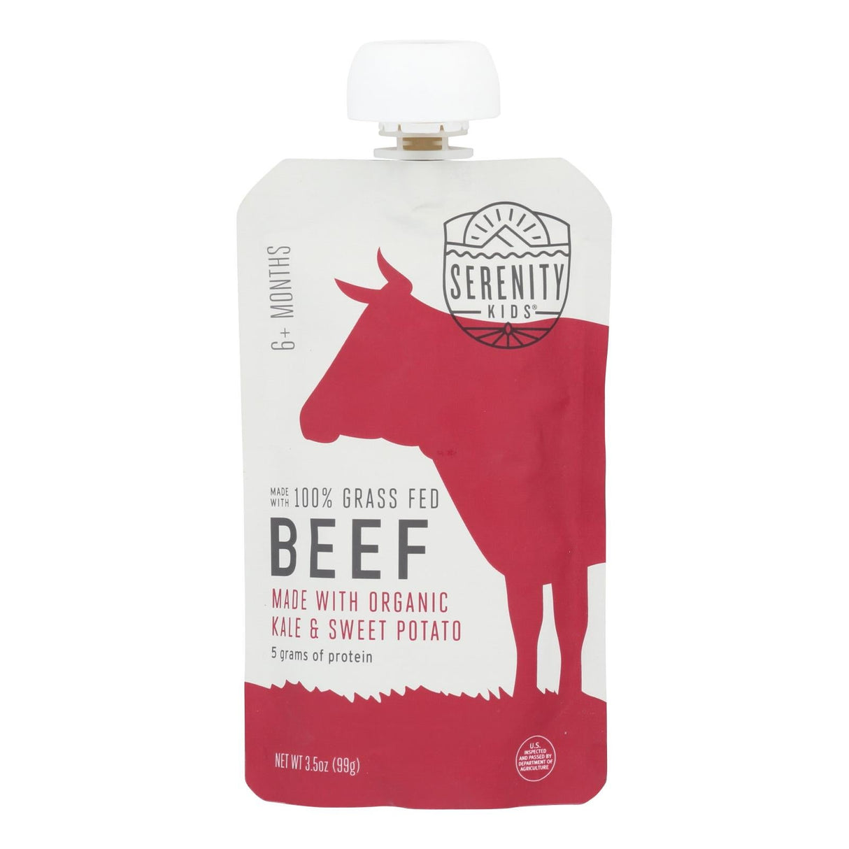 Baby Food, Beef, with Kale & Sweet Potato, 6+ Months 6 - 3.5 OUNCE 885877