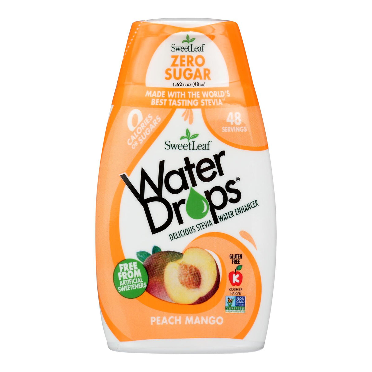 Water Enhancer, Peach Mango, with Stevia 1 - 1.62 FLUID