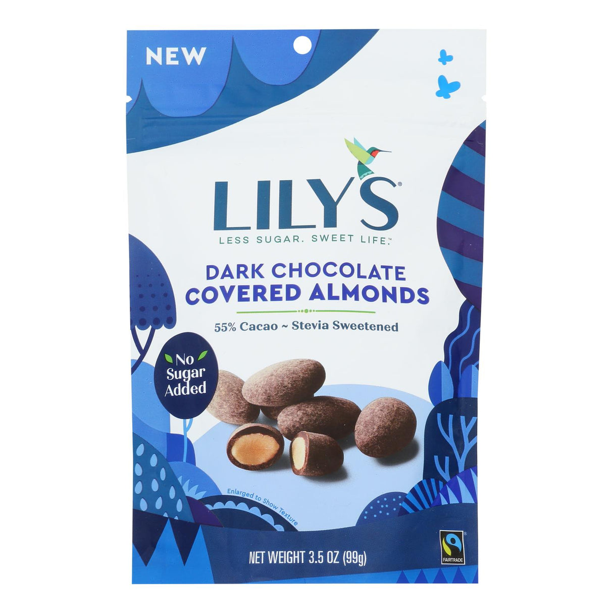 Almonds, Dark Chocolate-Covered, Sweetened with Stevia 12 - 3.5 OUNCE 886016