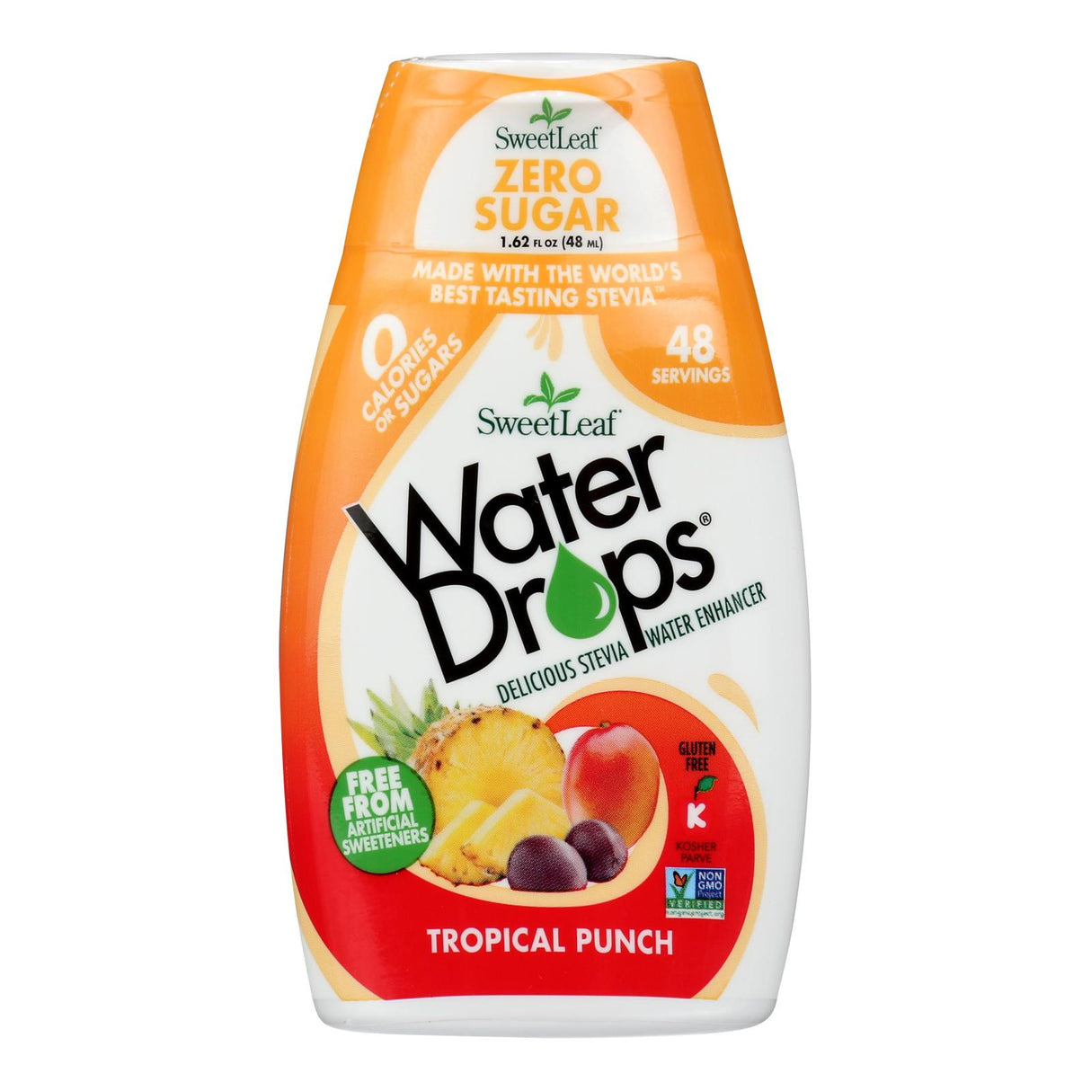 Water Enhancer, Tropical Punch, with Stevia 1 - 1.62 FLUID 884646