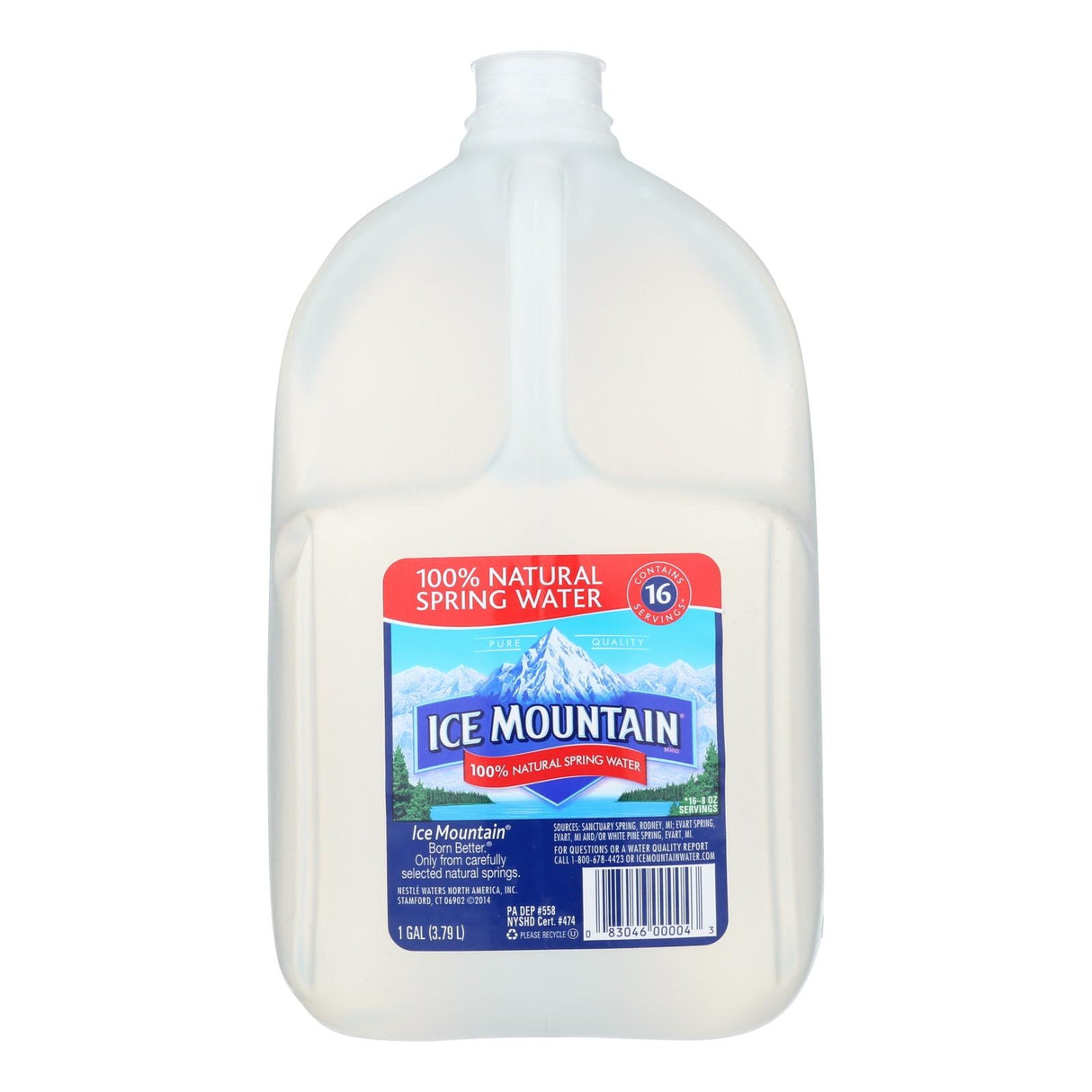 Water, Spring 6 - 1 GALLON 885215