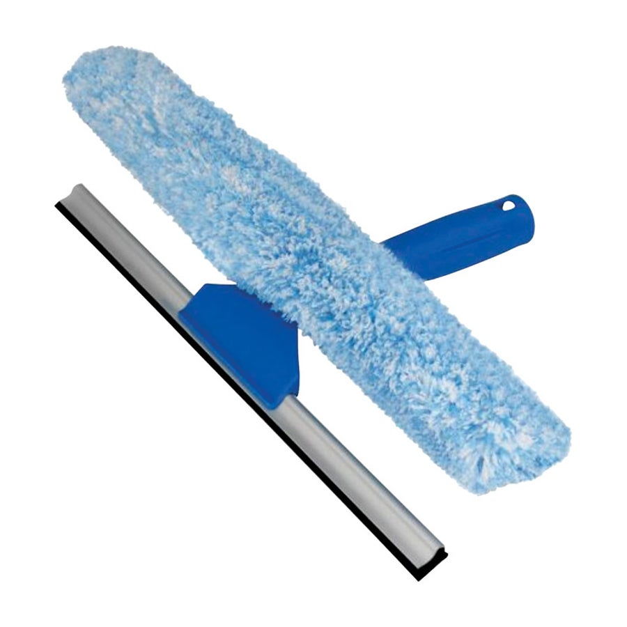 Window Kit, Squeegee & Scrubber, 10 Inch, Microfiber 1 - 1 EACH 129292