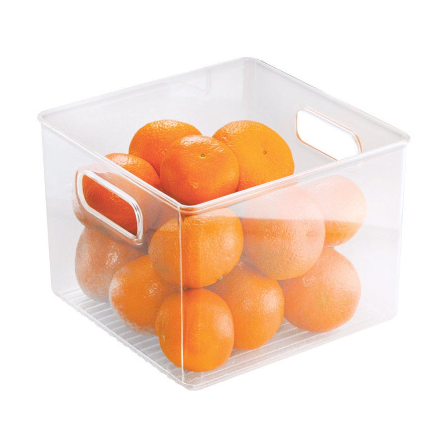 Bin, Storage, Clear, Plastic, with Lid,1 - 1 EACH