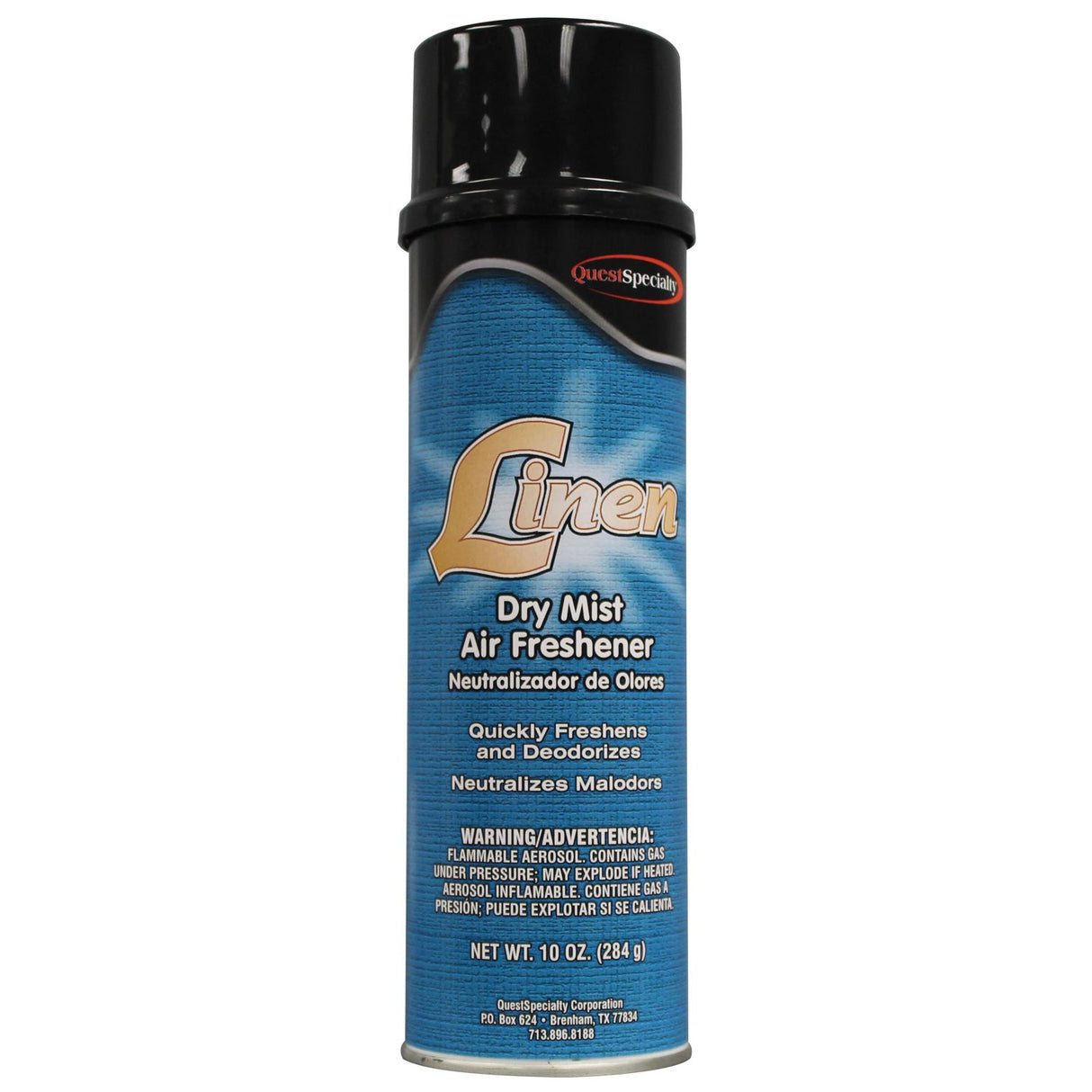 Air Freshener, Linen, Aerosol, Dry Mist 12 - 1 COUNT 172615