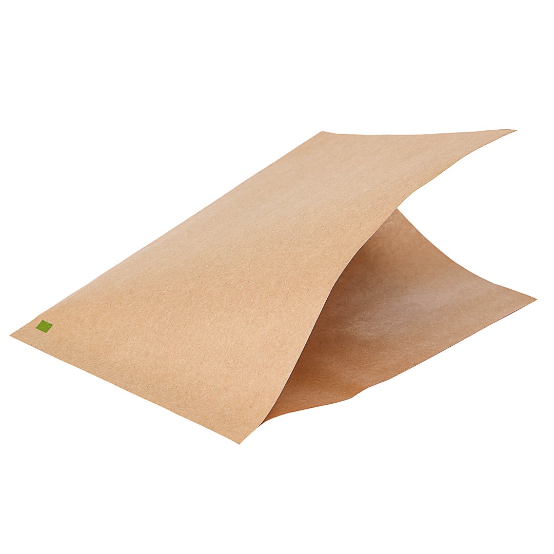 Bags, Double Open, 6.25 x 4.75 Inch, Greaseproof Paper, Kraft 1 - 100 COUNT 175216