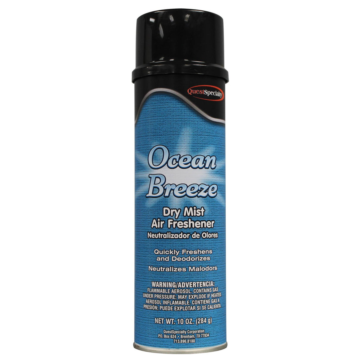 Air Freshener, Ocean Breeze, Aerosol, Dry Mist 12 - 1 COUNT 169917