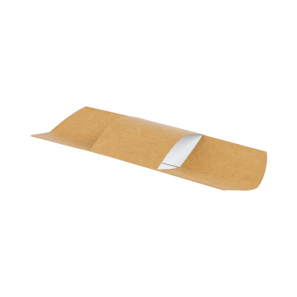 Wraps, Sleeve, 9 x 2 Inch, Paper, Kraft 1 - 25 COUNT