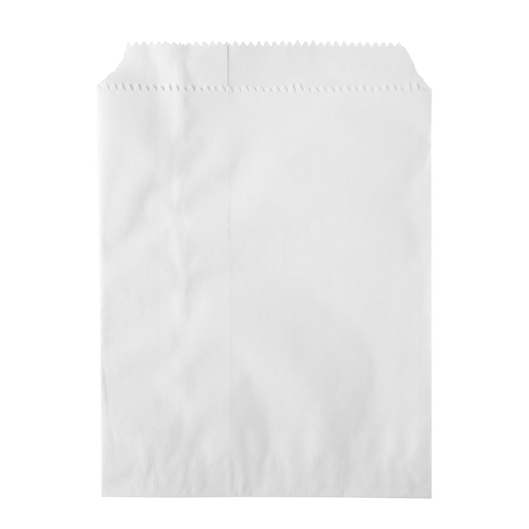 Bags, 7 x 5 Inch, Greaseproof Paper, White 1 - 100 COUNT 175955