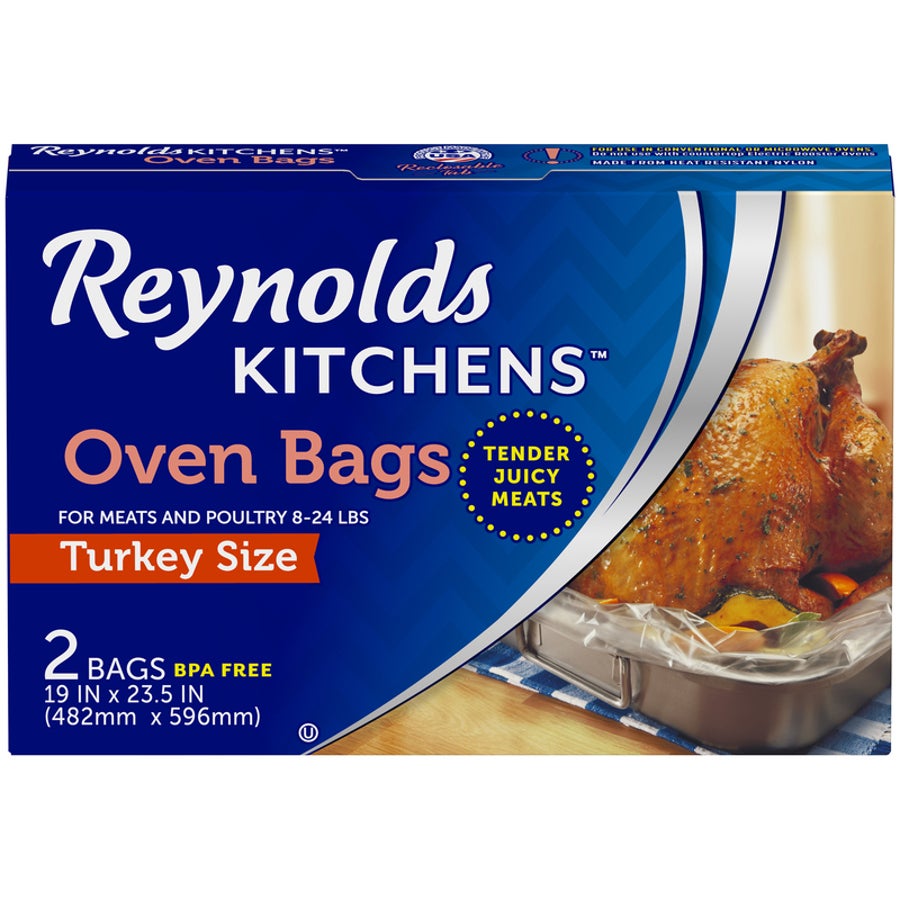 Bags, Ovenable Cooking, 19 x 23.5 Inch, for Meats & Poultry 8-24 Pounds 1 - 2 COUNT 167937