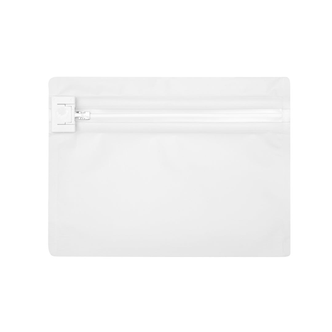 Bags, Locking, 8 x 2.25 x 6 Inch, Plastic, White, Child-Resistant 1 - 100 COUNT 253558