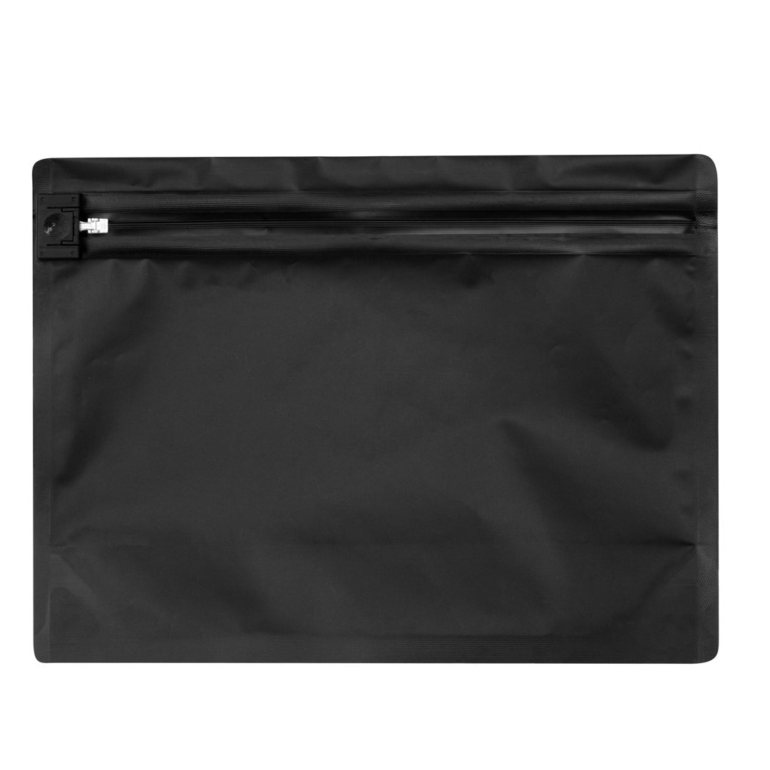 Bags, Locking, 12.25 x 4 x 9 Inch, Plastic, Black, Child-Resistant 1 - 100 COUNT 253568