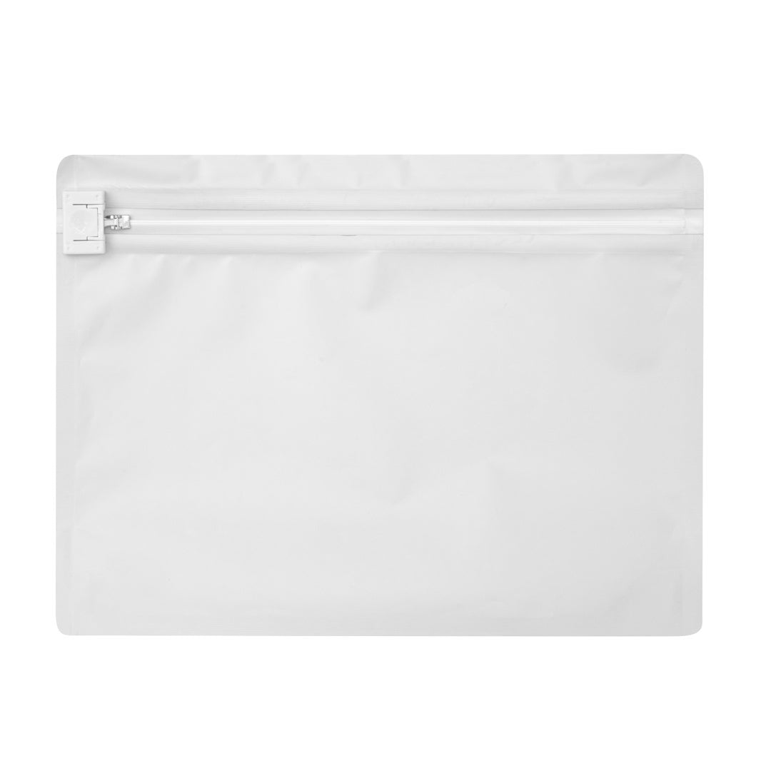 Bags, Locking, 12.25 x 4 x 9 Inch, Plastic, White, Child-Resistant 1 - 100 COUNT 253557