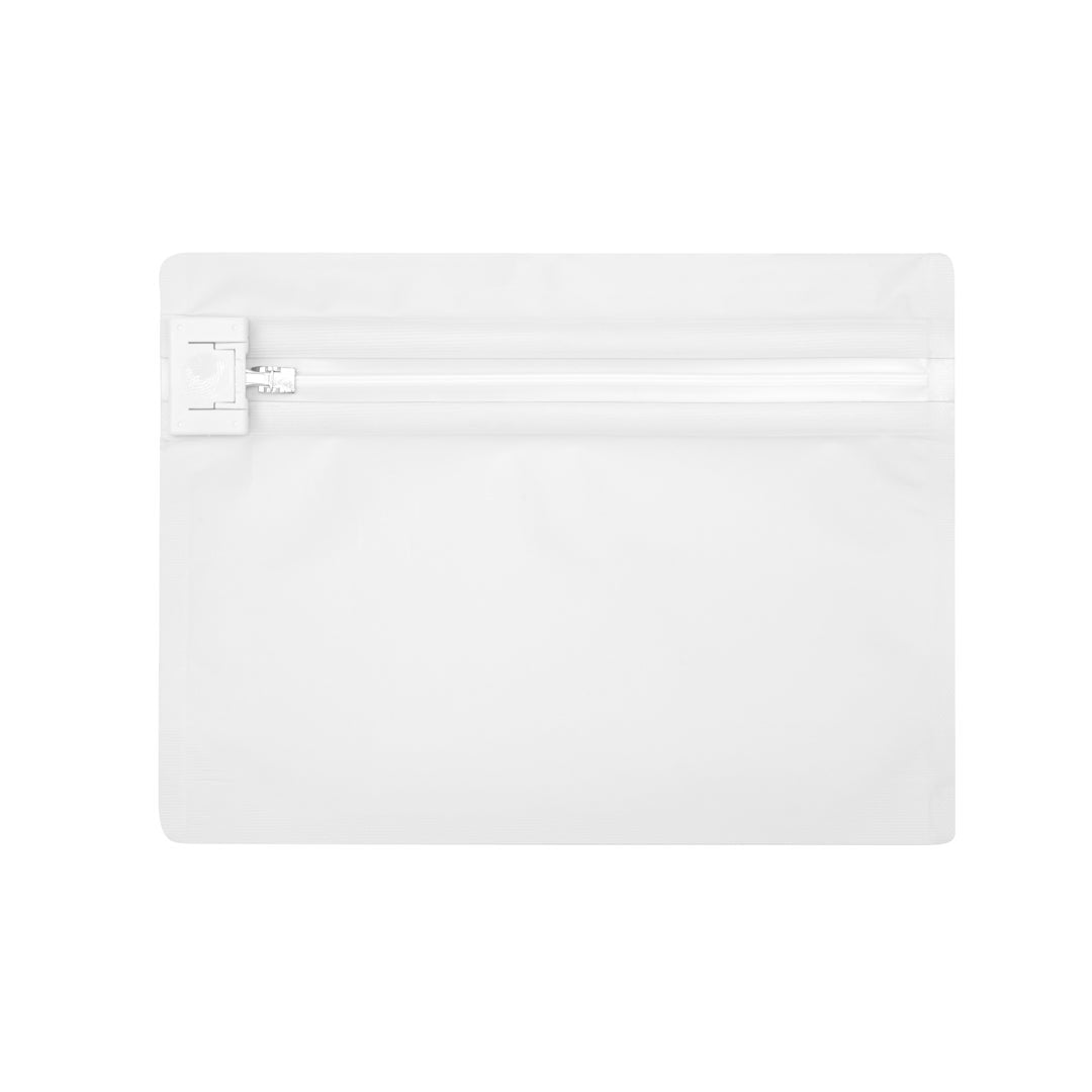 Bags, High Level Reclosable, 8 x 2 x 6 Inch, Plastic, White, Child-Resistant Lock 1 - 10 COUNT 275815