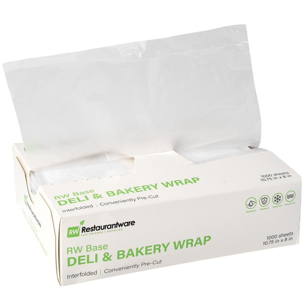 Wraps, Deli & Bakery, 10.75 x 8 Inch, Plastic, Interfolded 1 - 1000 COUNT 275759