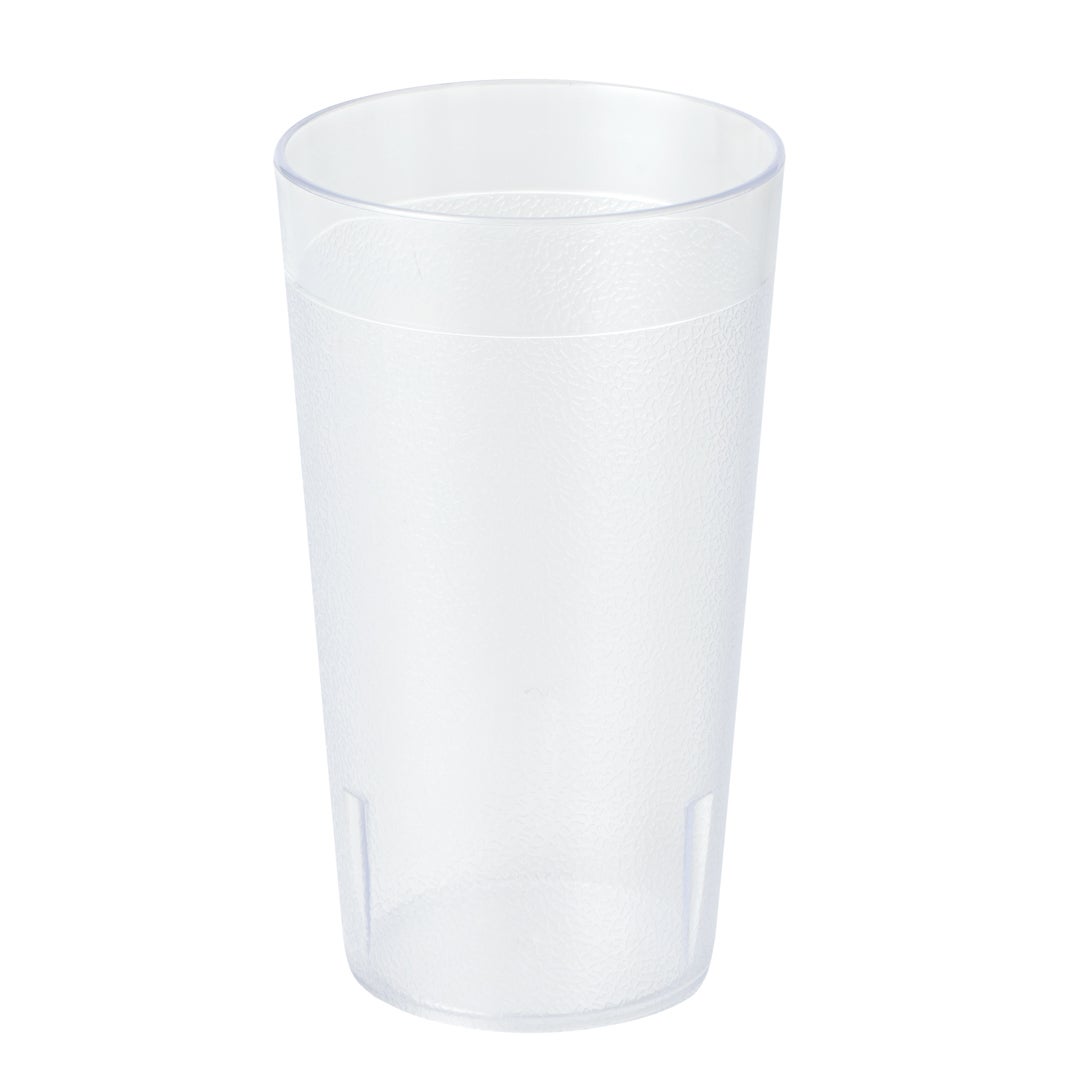 Tumbler, Pebbled, Clear 12 Ounce, Plastic 1 - 12 COUNT 315844