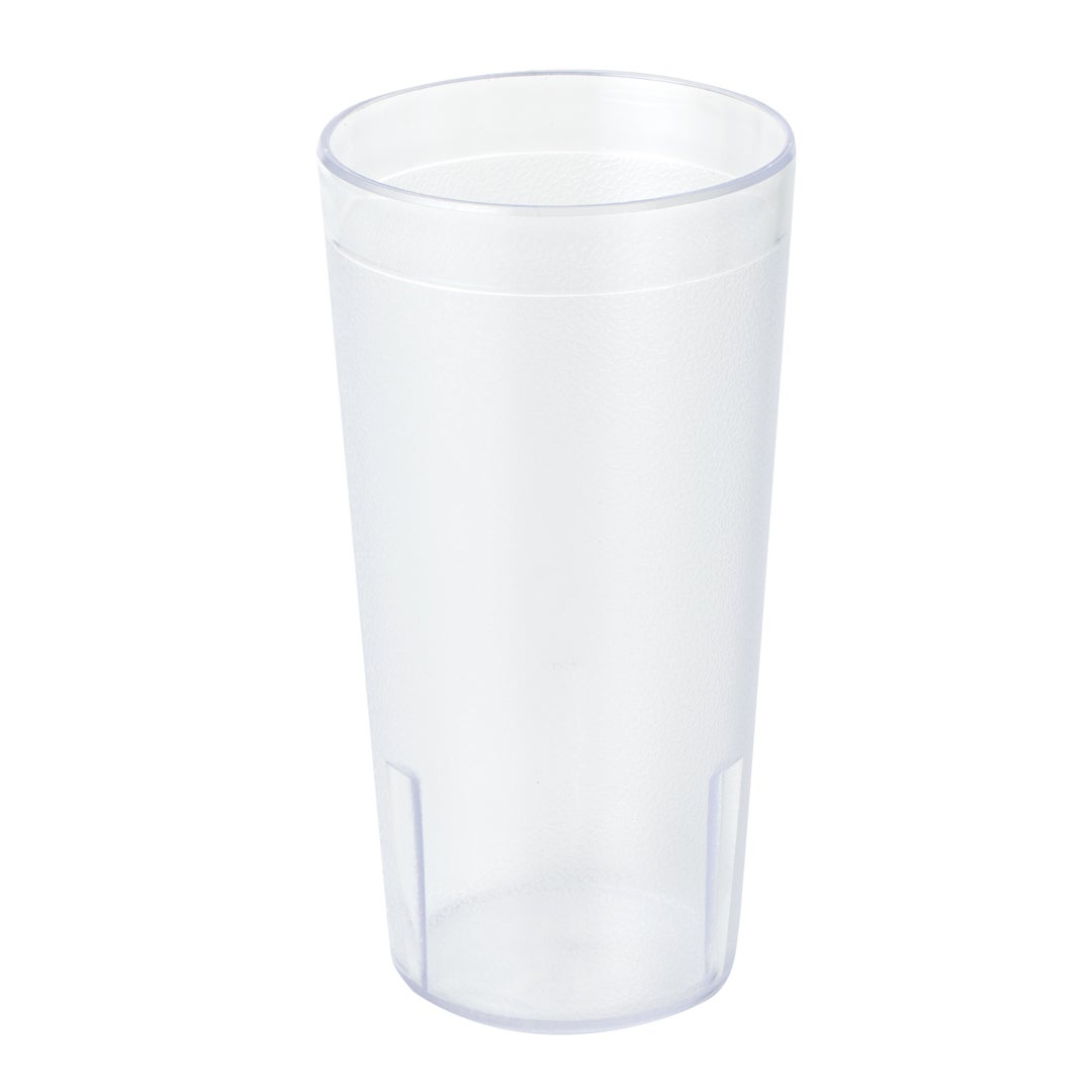 Tumbler, Pebbled, Clear 20 Ounce, Plastic 1 - 12 COUNT 315843