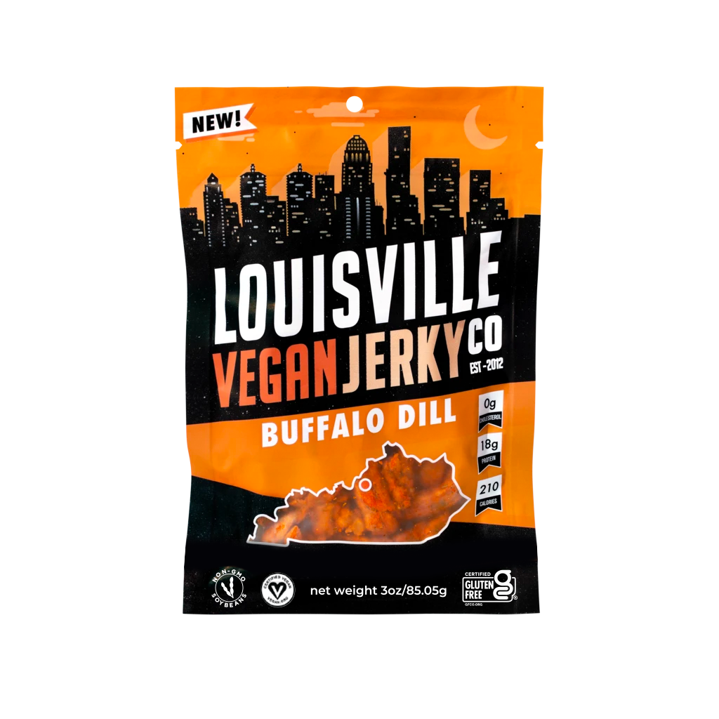 Jerky, Soy Protein, Buffalo Dill 10 - 3 OUNCE 311137