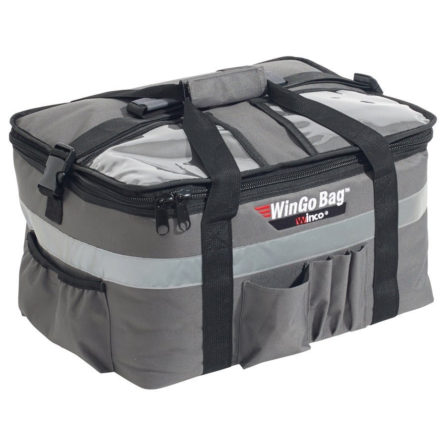 Bag, Catering, Insulated, Gray, 17 x 13 x 9 Inch 1 - 1 EACH 322824