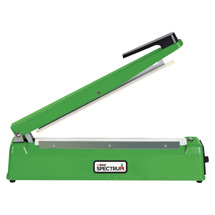 Bag Sealer, Impulse, 16 Inch 480 Watt, Manual, Green, 120 Volt 1 - 1 EACH 322834