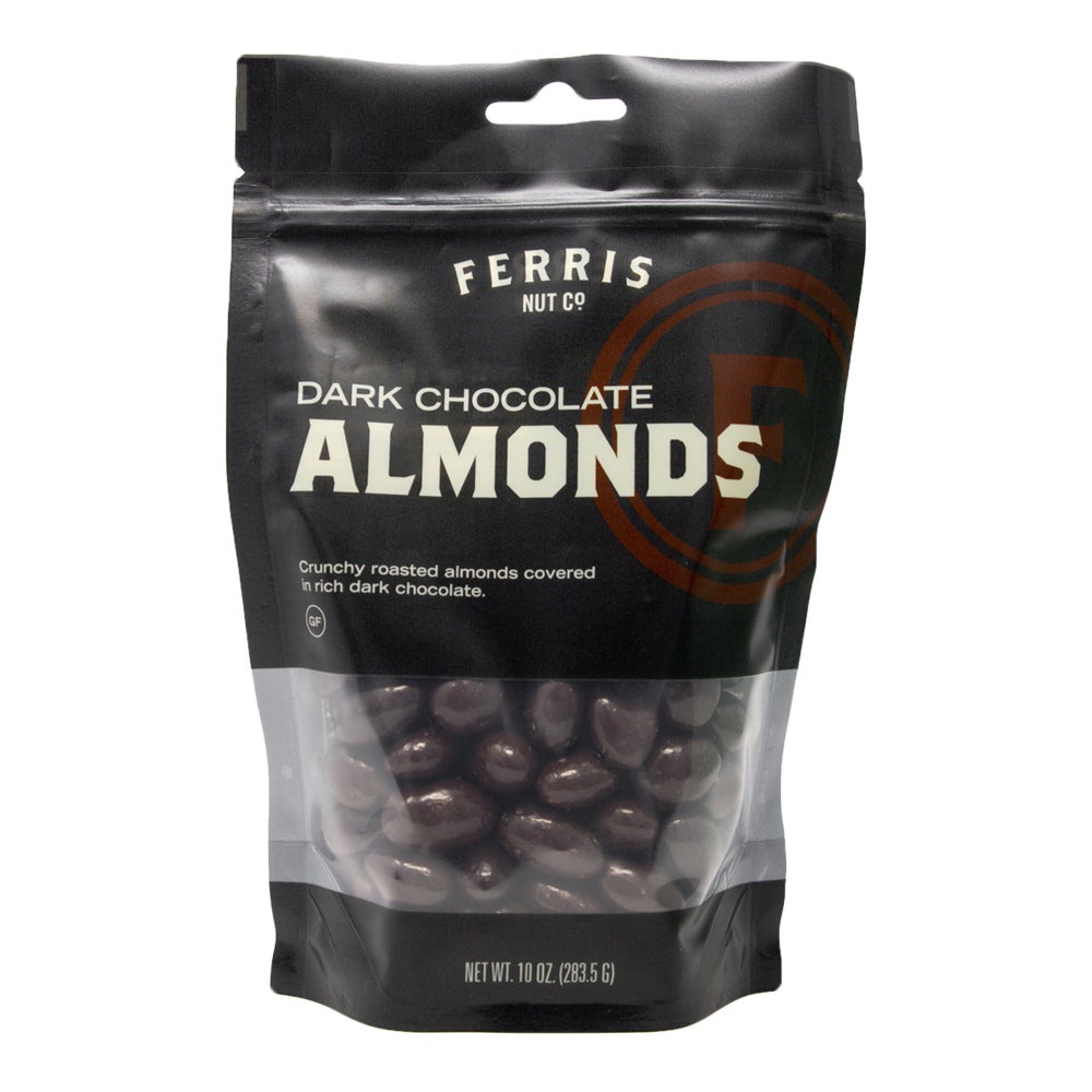 Almonds, Dark Chocolate-Covered, in Resealable Bag 12 - 10 OUNCE 356228